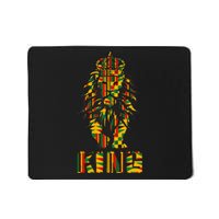 Lion Kente Cloth For King African Lover Mousepad