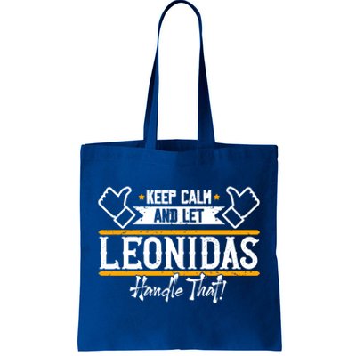 Leonidas Keep Calm And Let Leonidas Handle That Cool Gift Tote Bag