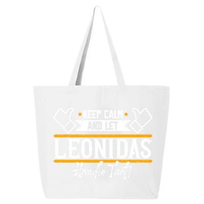 Leonidas Keep Calm And Let Leonidas Handle That Cool Gift 25L Jumbo Tote