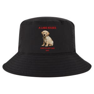 Labs Kisses Can Fix Any Bad Day! Cool Comfort Performance Bucket Hat