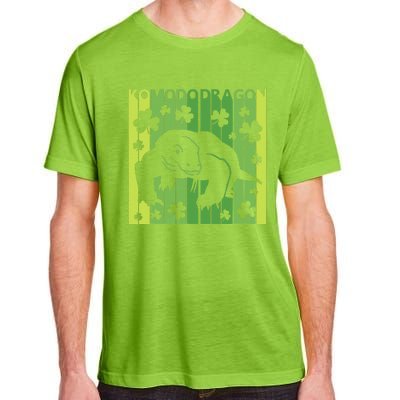 Lucky Komodo Dragon Animal St Patrick's Day Irish Adult ChromaSoft Performance T-Shirt