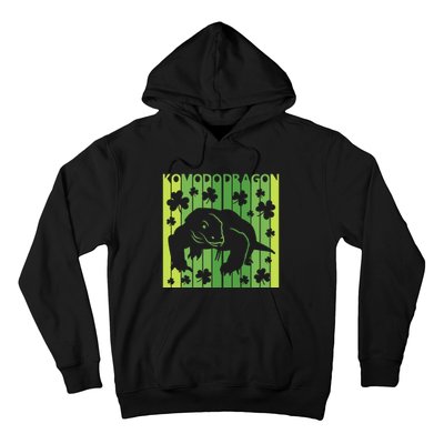 Lucky Komodo Dragon Animal St Patrick's Day Irish Hoodie