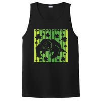 Lucky Komodo Dragon Animal St Patrick's Day Irish PosiCharge Competitor Tank