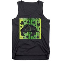 Lucky Komodo Dragon Animal St Patrick's Day Irish Tank Top