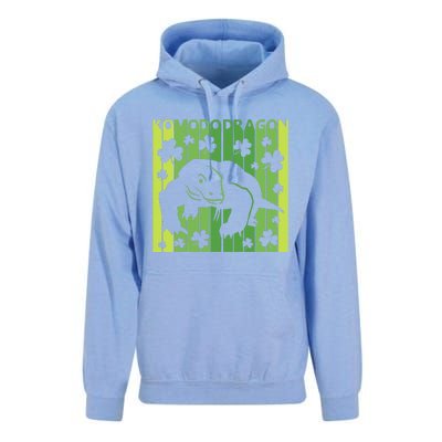 Lucky Komodo Dragon Animal St Patrick's Day Irish Unisex Surf Hoodie