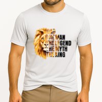 Lion King Dad Dad The Man The Legend The Myth The King Watercolor Performance Shirt