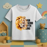 Lion King Dad Dad The Man The Legend The Myth The King Watercolor Toddler T-Shirt