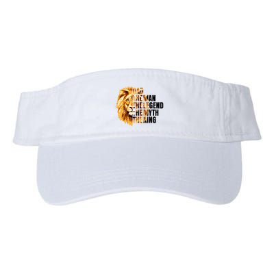 Lion King Dad Dad The Man The Legend The Myth The King Watercolor Visor
