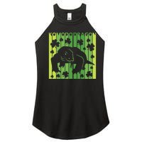 Lucky Komodo Dragon Animal St Patrick's Day Irish Women's Perfect Tri Rocker Tank