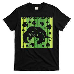 Lucky Komodo Dragon Animal St Patrick's Day Irish T-Shirt