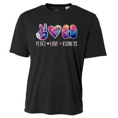 Love Kidneys Dialysis Technician Dialysis Tech Cooling Performance Crew T-Shirt