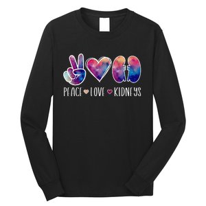 Love Kidneys Dialysis Technician Dialysis Tech Long Sleeve Shirt