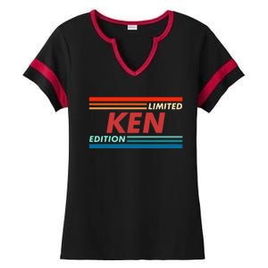 Limited Ken Edition Ladies Halftime Notch Neck Tee