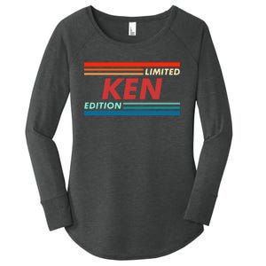 Limited Ken Edition Women's Perfect Tri Tunic Long Sleeve Shirt