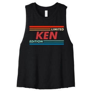 Limited Ken Edition Women's Racerback Cropped Tank