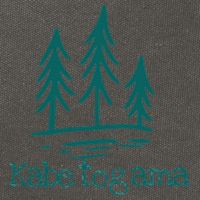 Lake Kabetogama Forest Rustic Camping Woods Trees Campground Cotton Canvas Backpack