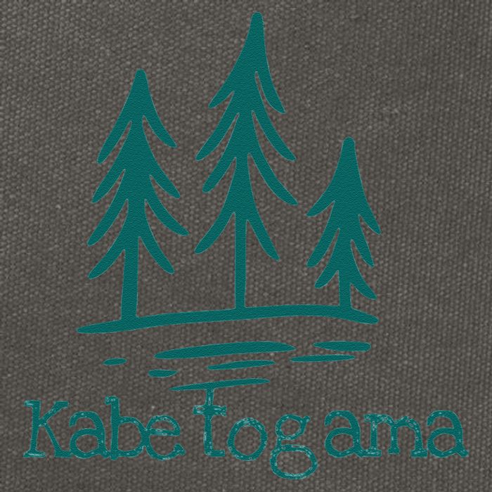 Lake Kabetogama Forest Rustic Camping Woods Trees Campground Cotton Canvas Backpack