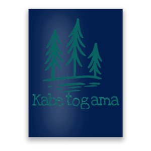 Lake Kabetogama Forest Rustic Camping Woods Trees Campground Poster