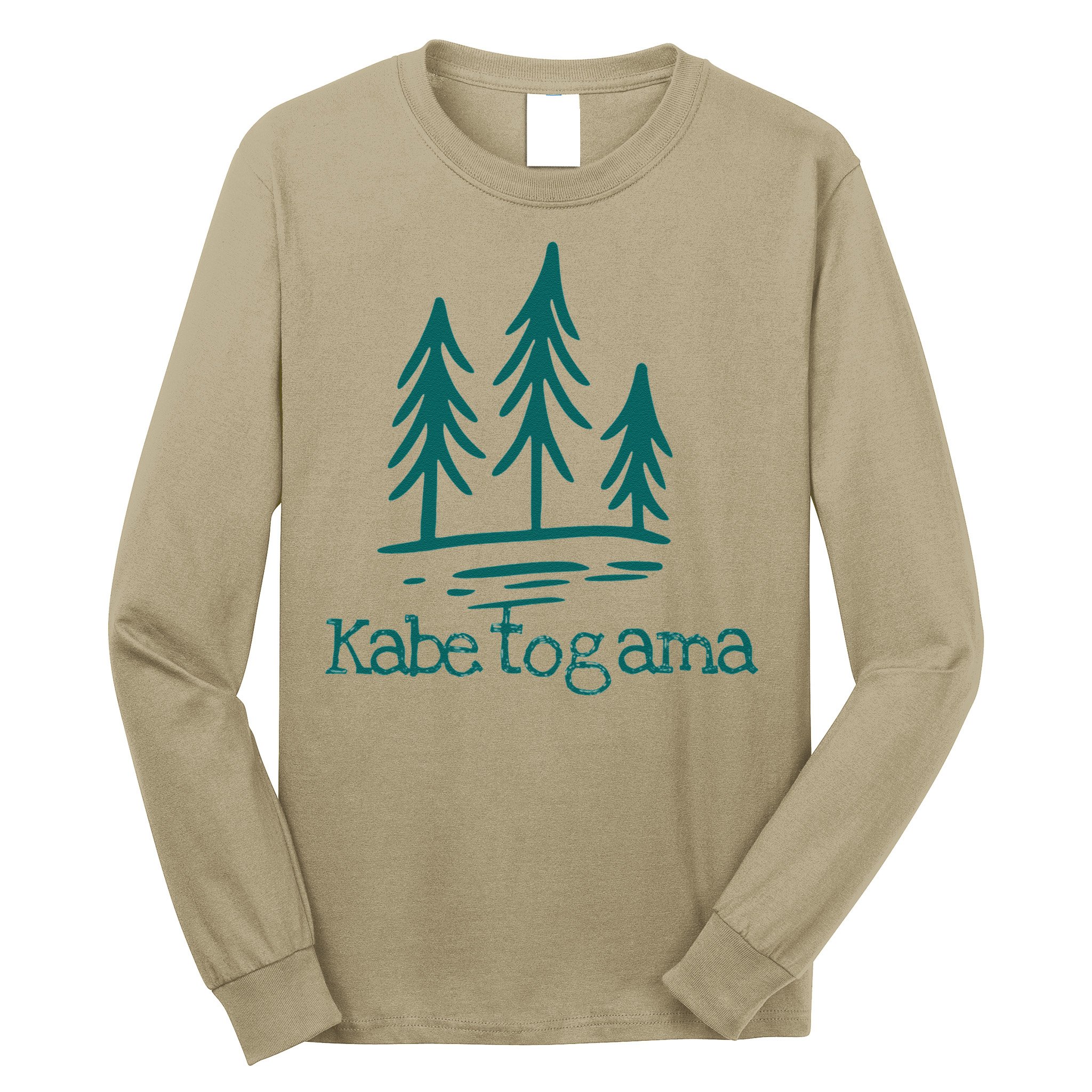 Lake Kabetogama Forest Rustic Camping Woods Trees Campground Long Sleeve Shirt