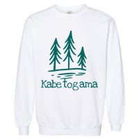 Lake Kabetogama Forest Rustic Camping Woods Trees Campground Garment-Dyed Sweatshirt
