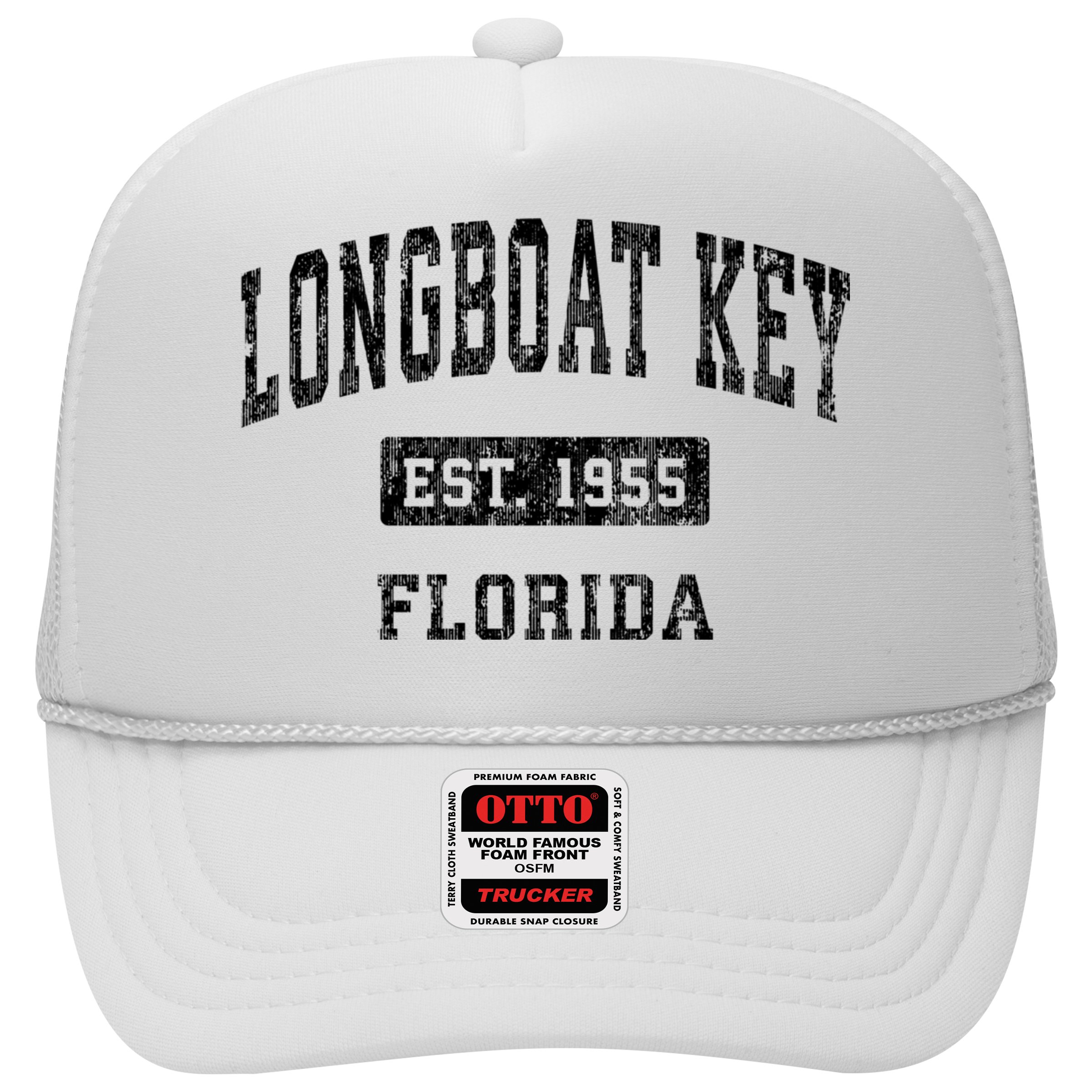 Longboat Key Florida Fl Vintage Established Sports Design Hat