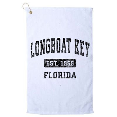 Longboat Key Florida Fl Vintage Established Sports Design Golf Towel