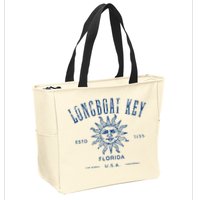 Longboat Key Florida Zip Tote Bag