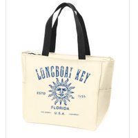 Longboat Key Florida Zip Tote Bag