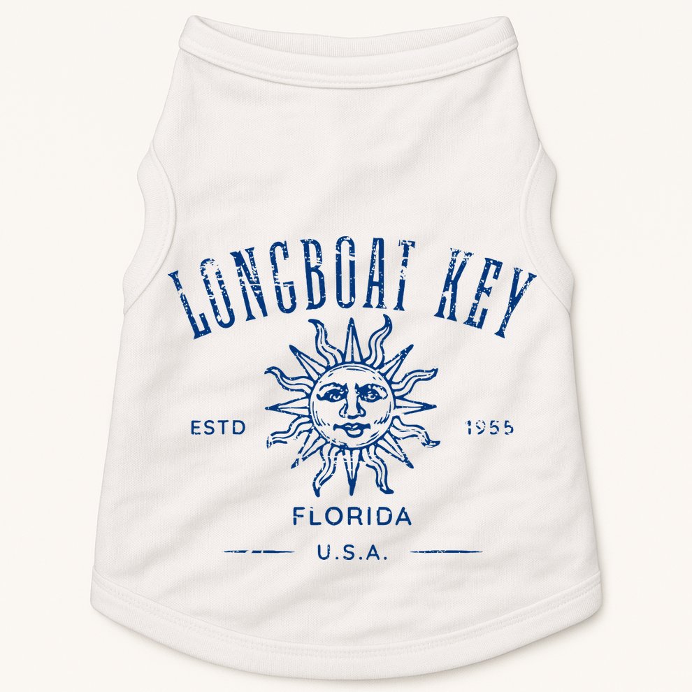 Longboat Key Florida Doggie Tank