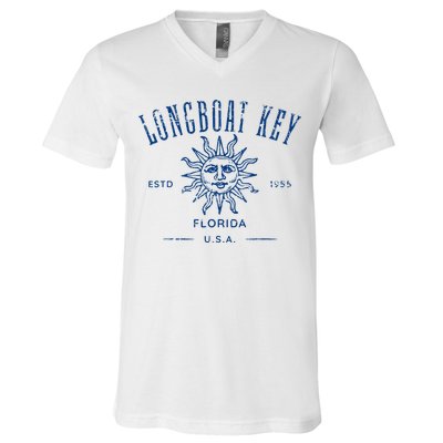Longboat Key Florida V-Neck T-Shirt
