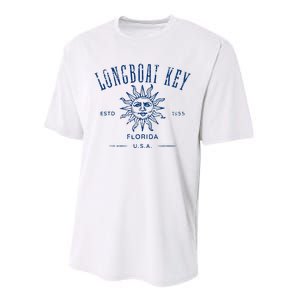 Longboat Key Florida Performance Sprint T-Shirt