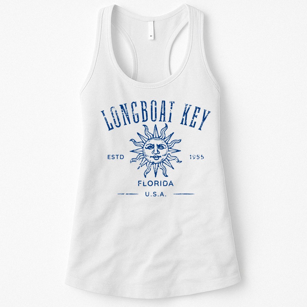 Longboat Key Florida Womens Tank Top