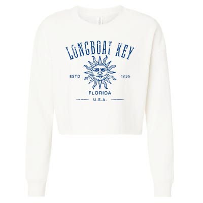 Longboat Key Florida Cropped Pullover Crew