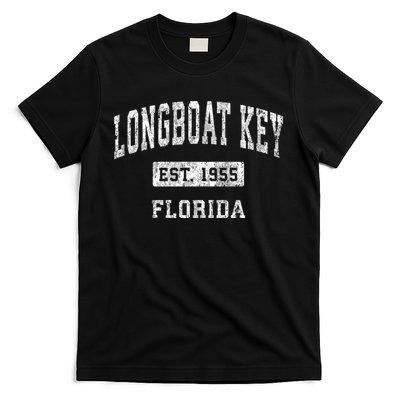Longboat Key Florida Fl Vintage Established Sports T-Shirt