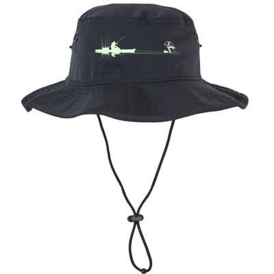 Largemouth Kayak Fishing Kayaking Angler Graphic Fisher Cool Gift Legacy Cool Fit Booney Bucket Hat