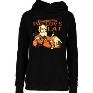 Little Known Failure PavlovS Cat Funny Cat Lover Womens Funnel Neck Pullover Hood