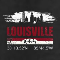 Louisville Kentucky Gift Geographic Coordinates Beanie