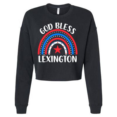 Lexington Kentucky Great Gift I Love Lexington Usa Gift Cropped Pullover Crew