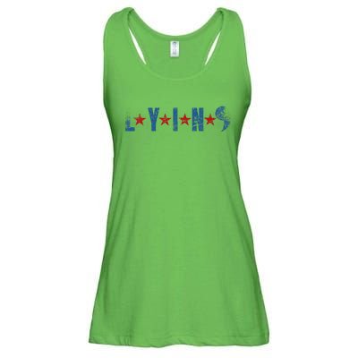 Lyin Kamala HarrisSupport Trump For President 2024 Ladies Essential Flowy Tank