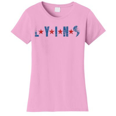 Lyin Kamala HarrisSupport Trump For President 2024 Women's T-Shirt