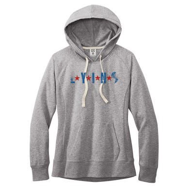 Lyin Kamala HarrisSupport Trump For President 2024 Women's Fleece Hoodie