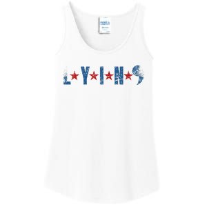 Lyin Kamala HarrisSupport Trump For President 2024 Ladies Essential Tank