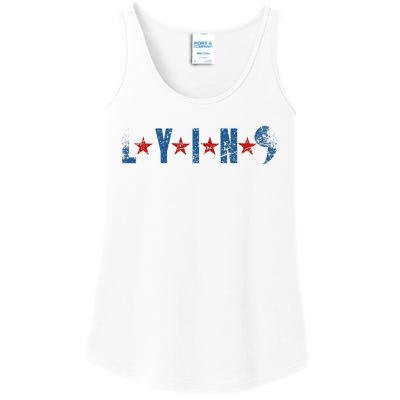 Lyin Kamala HarrisSupport Trump For President 2024 Ladies Essential Tank