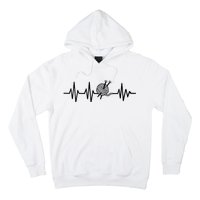 Love Knitting Heartbeat Hoodie