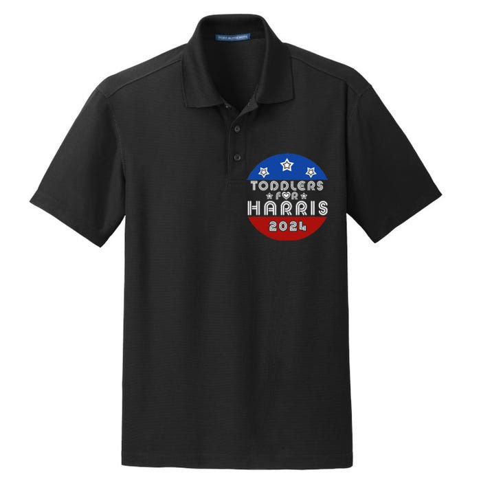 Love Kamala Harris Dry Zone Grid Polo