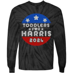 Love Kamala Harris Tie-Dye Long Sleeve Shirt