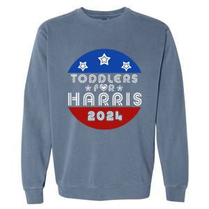 Love Kamala Harris Garment-Dyed Sweatshirt