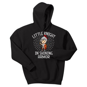 Little Knight In Shining Armor Knight Kids Hoodie