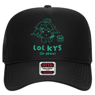 Lol Kys In Apex High Crown Mesh Back Trucker Hat