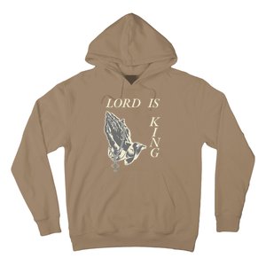 Lord King Jesus God Love Faith Church Family Pray Hands Fun Hoodie